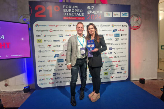 Il Forum Europeo digitale premia la radiovisione di RTL 102.5