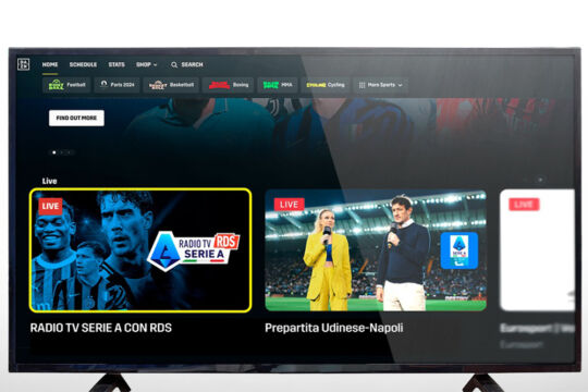 La “Radio TV Serie A con RDS” si accende su DAZN