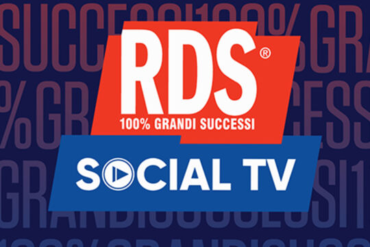 RDS 100% Grandi Successi sempre con te con l’App della RDS Social TV