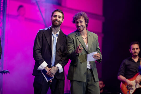 Marco e Raf di Radio Kiss Kiss protagonisti al Festival di Castrocaro 2024