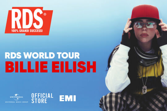 Torna RDS World Tour: prossima tappa Amsterdam con Billie Eilish