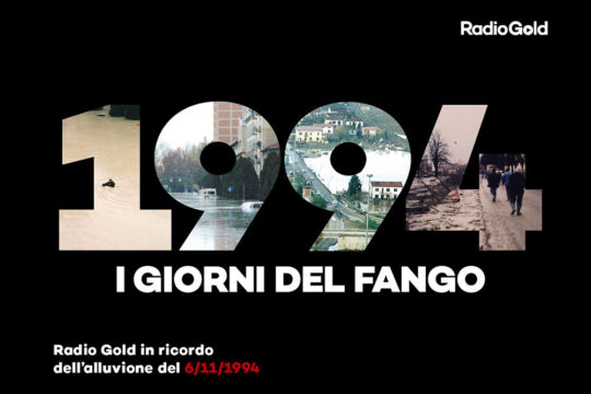 Alluvione 1994, I Giorni del Fango: Radio Gold ripropone la diretta di quel 6 novembre