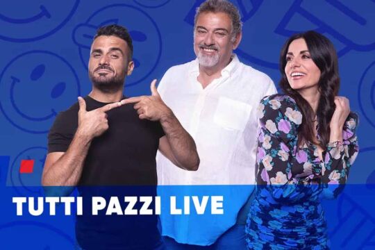 RDS accende Roma: torna “Tutti Pazzi Live” l’8 maggio 2025