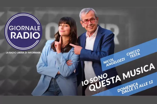 Giornale Radio lancia “Io sono questa musica”: il nuovo programma dagli studi di Radiospeaker.it