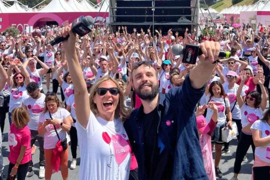 Race for the Cure 2025: oltre 150.000 al Circo Massimo con Radio Globo