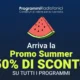 Programmiradiofonici.it lancia la Promo Summer: -50% su tutti i programmi