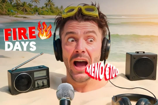 Arrivano i Fire Days: €100 di sconto sui corsi di Radiospeaker.it