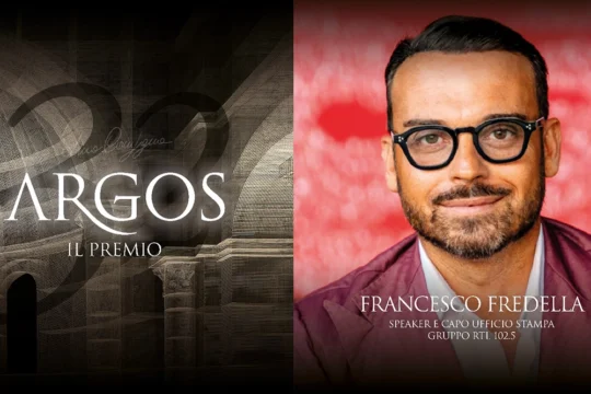 Francesco Fredella di RTL 102.5 tra i premiati del Premio Argos Hippium 2025