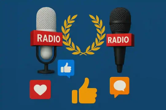 Classifica social delle radio: RTL e Kiss Kiss resistono al calo estivo