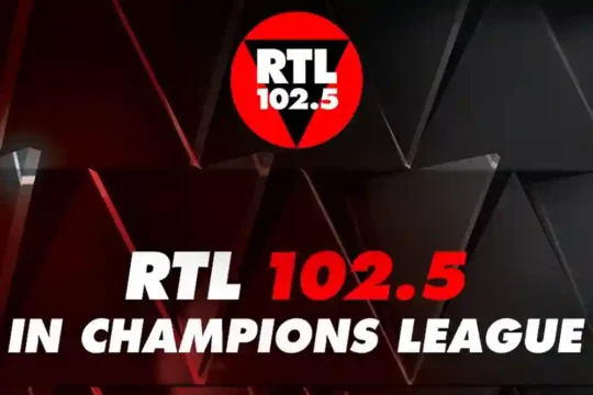 RTL 102.5 porta in radio la Champions League 2025