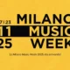 Radiospeaker.it partner della Milano Music Week 2025