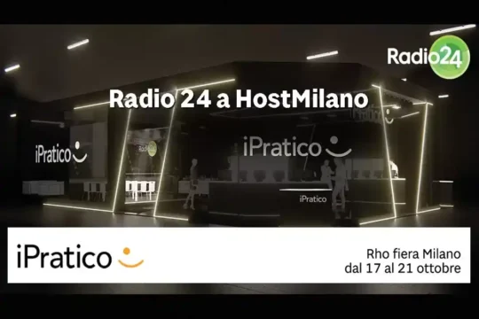 Radio 24 in diretta da HostMilano 2025: informazione e innovazione al centro della fiera dell’ospitalità