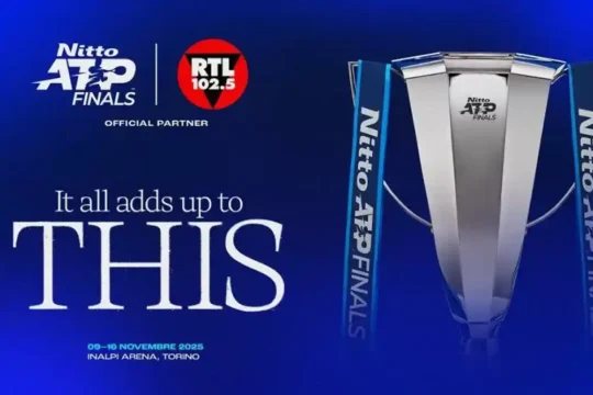 RTL 102.5, Radiofreccia e Radio Zeta protagoniste alle Nitto ATP Finals 2025