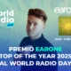 World Radio Day 2026: ad Alfa il Premio EarOne Top of the Year per il brano più trasmesso in radio