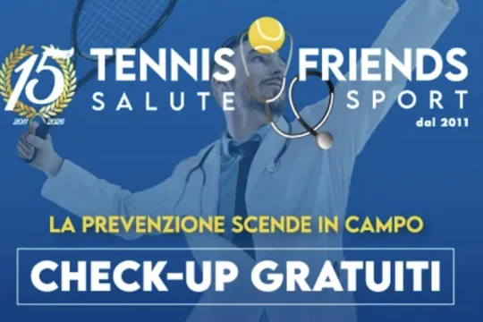 Tennis & Friends, anche la radio scende in campo per la prevenzione
