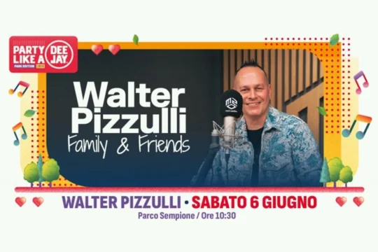 m2o porta il morning show di Walter Pizzulli dal vivo a Party Like a Deejay
