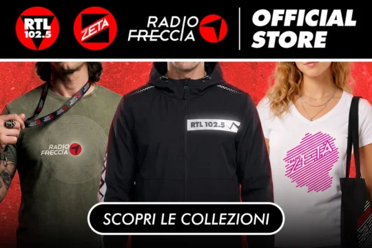 RTL 102.5 lancia il nuovo store ufficiale: merchandising anche per Radio Zeta e Radiofreccia