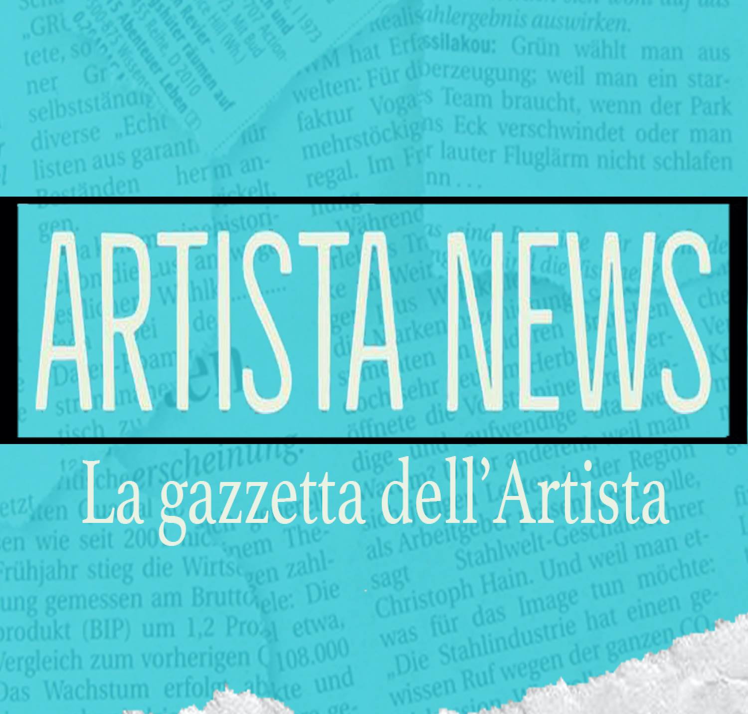 Artista News La Gazzetta Dell'artista